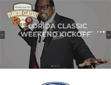 Tablet Screenshot of floridaclassic.org